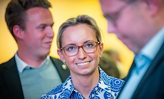 Christiana Bauer und die CDU waren am Sonntag die Gewinner der Kommunalwahl in Bielefeld. - Sarah Jonek Christiana Bauer und die CDU waren am Sonntag die Gewinner der Kommunalwahl in Bielefeld. - Sarah Jonek