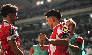 Nadiem Amiri vom FSV Mainz 05 freut sich auf die nächste Länderspielphase. - Petros Karadjias/AP/dpa Nadiem Amiri vom FSV Mainz 05 freut sich auf die nächste Länderspielphase. - Petros Karadjias/AP/dpa