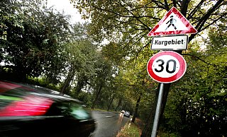 Die Tempo-30-Zonen sollen ausgeweitet werden. - Gerald Dunkel Die Tempo-30-Zonen sollen ausgeweitet werden. - Gerald Dunkel