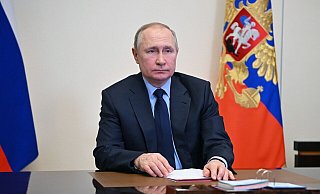 Russlands Präsident Wladimir Putin. - picture alliance / ASSOCIATED PRESS Russlands Präsident Wladimir Putin. - picture alliance / ASSOCIATED PRESS