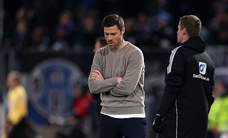 Die Taktik von Xabi Alonso ging bei Drittligist Bielefeld nicht auf. - Friso Gentsch/dpa Die Taktik von Xabi Alonso ging bei Drittligist Bielefeld nicht auf. - Friso Gentsch/dpa