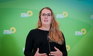 Katharina Dröge möchte in Sachen Klimaschutz einige Herausforderungen stemmen. - Picture Alliance Katharina Dröge möchte in Sachen Klimaschutz einige Herausforderungen stemmen. - Picture Alliance
