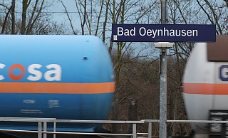 Brüssel will die Schienenwege zwischen West und Ost-Europa erheblich schneller ausbauen als von der Bundesregierung geplant. Bislang führen die Gleise durch Bad Oeynhausen. - Ulf Hanke Brüssel will die Schienenwege zwischen West und Ost-Europa erheblich schneller ausbauen als von der Bundesregierung geplant. Bislang führen die Gleise durch Bad Oeynhausen. - Ulf Hanke