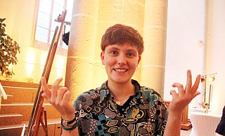 Preisträgerin: Nele Eilbrecht ist mit Herzblut Theatermacherin. - Burkhard Battran Preisträgerin: Nele Eilbrecht ist mit Herzblut Theatermacherin. - Burkhard Battran