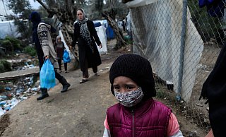 Die Lebensbedingungen im Camp Moria sind katastrophal. Nun kommt auch noch die Bedrohung durch das Coronavirus dazu. - Reuters Die Lebensbedingungen im Camp Moria sind katastrophal. Nun kommt auch noch die Bedrohung durch das Coronavirus dazu. - Reuters