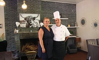 Leila und Antonio Guida sind die Inhaber der neuen Gastronomie im Tennis-Clubhaus im Dall. - Anthea Moschner Leila und Antonio Guida sind die Inhaber der neuen Gastronomie im Tennis-Clubhaus im Dall. - Anthea Moschner