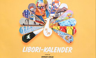 Das Titelblatt des Libori-Kalenders 2019. - Holger Kosbab Das Titelblatt des Libori-Kalenders 2019. - Holger Kosbab