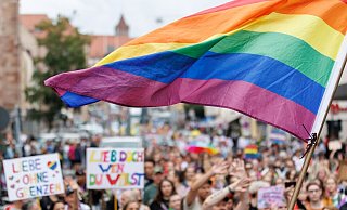 Der Juni gilt als sogenannter Pride Month. - Daniel Karmann/dpa Der Juni gilt als sogenannter Pride Month. - Daniel Karmann/dpa