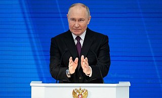 «Zusammen können wir alles schaffen»: Wladimir Putin. - Alexander Zemlianichenko/AP/dpa «Zusammen können wir alles schaffen»: Wladimir Putin. - Alexander Zemlianichenko/AP/dpa