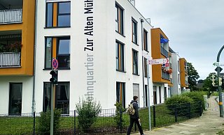 Einige der 25 Wohnungen im Wohnpark "Zur Alten Mühle" in Ummeln sind mit Legionellen belastet. Ein Grenzwert lag über dem Wert, der das Duschverbot bringt. - DRK Einige der 25 Wohnungen im Wohnpark "Zur Alten Mühle" in Ummeln sind mit Legionellen belastet. Ein Grenzwert lag über dem Wert, der das Duschverbot bringt. - DRK