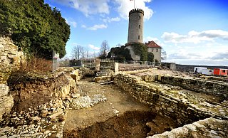 In den vergangenen Jahren wurde die Sparrenburg eingehend archäologisch untersucht – hier eine Aufnahme aus dem Jahr 2010. - Andreas Frücht In den vergangenen Jahren wurde die Sparrenburg eingehend archäologisch untersucht – hier eine Aufnahme aus dem Jahr 2010. - Andreas Frücht