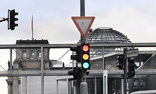Grüne und FDP treiben derzeit die Regierungsbildung nach der Bundestagswahl energisch voran. - picture alliance/dpa Grüne und FDP treiben derzeit die Regierungsbildung nach der Bundestagswahl energisch voran. - picture alliance/dpa