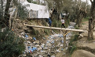 Flüchtlingskinder auf Lesbos: "Unwürdige Bedingungen". - Jörn Neumann/Seebrücke Flüchtlingskinder auf Lesbos: "Unwürdige Bedingungen". - Jörn Neumann/Seebrücke
