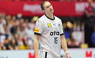 Juri Knorr verpasst das abschließende Gruppenspiel gegen Tunesien. - Soeren Stache/dpa Juri Knorr verpasst das abschließende Gruppenspiel gegen Tunesien. - Soeren Stache/dpa