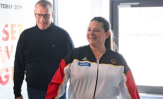 Toptrainerin Aimee Boorman geht die Arbeit in Stuttgart voller Euphorie an. - Bernd Weißbrod/dpa Toptrainerin Aimee Boorman geht die Arbeit in Stuttgart voller Euphorie an. - Bernd Weißbrod/dpa