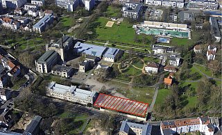 Naturkundemuseum im Ravensberger Park: Hier soll der Neu- und Anbau an die Neue Hechelei entstehen. - Detlef Wittig Naturkundemuseum im Ravensberger Park: Hier soll der Neu- und Anbau an die Neue Hechelei entstehen. - Detlef Wittig