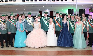 Mit benachbarten Vereinen feiert der Schützenverein Gesseln seinen Winterball. - Sigrid Mertensmeyer Mit benachbarten Vereinen feiert der Schützenverein Gesseln seinen Winterball. - Sigrid Mertensmeyer