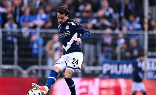 Christopher Lannert kam von 1860 München zu Arminia Bielefeld. Bald geht er in seine dritte DSC-Saison. - Teresa Kroeger Christopher Lannert kam von 1860 München zu Arminia Bielefeld. Bald geht er in seine dritte DSC-Saison. - Teresa Kroeger