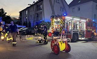 Der Feuerwehreinsatz zog mehrere Schaulustige an. - Paul Brinkmann Der Feuerwehreinsatz zog mehrere Schaulustige an. - Paul Brinkmann