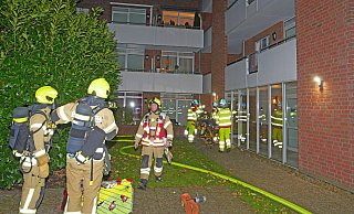 Rauchmelder hatten auf die Verrauchung in einer Wohnung im zweiten Obergeschoss des Riemekehofes an der Pontanusstraße reagiert. - Ralph Meyer Rauchmelder hatten auf die Verrauchung in einer Wohnung im zweiten Obergeschoss des Riemekehofes an der Pontanusstraße reagiert. - Ralph Meyer