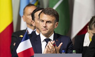 Emmanuel Macron hat Neuwahlen der französischen Parlamentskammer angekündigt. - Urs Flueeler/KEYSTONE/EDA/POOL/dpa Emmanuel Macron hat Neuwahlen der französischen Parlamentskammer angekündigt. - Urs Flueeler/KEYSTONE/EDA/POOL/dpa