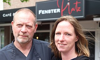 Maik Roger Lampe und Vanessa Marx haben das "Fensterplatz" übernommen. - Jan-Henrik Gerdener Maik Roger Lampe und Vanessa Marx haben das "Fensterplatz" übernommen. - Jan-Henrik Gerdener