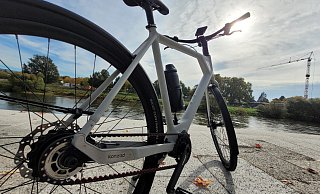 In Kooperation zweier Höxteraner Firmen wurde ein neuartiges E-Bike entwickelt. - Celina Allard In Kooperation zweier Höxteraner Firmen wurde ein neuartiges E-Bike entwickelt. - Celina Allard