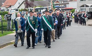 Die 1925 gegründete Schützengesellschaft Eilshausen feiert mit Umzug durch das Dorf und Dorfparty ihr hundertjähriges Bestehen. - Ralf Bittner Die 1925 gegründete Schützengesellschaft Eilshausen feiert mit Umzug durch das Dorf und Dorfparty ihr hundertjähriges Bestehen. - Ralf Bittner