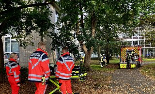 In einem Bielefelder Berufskolleg ist am Montag, 28. Oktober, ein Feuer in einer Backstube ausgebrochen. - Jens Reichenbach In einem Bielefelder Berufskolleg ist am Montag, 28. Oktober, ein Feuer in einer Backstube ausgebrochen. - Jens Reichenbach