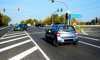 Der Verkehr an der A33-Anschlusstelle SHS fließt wieder in alle Richtungen. - Gunter Held Der Verkehr an der A33-Anschlusstelle SHS fließt wieder in alle Richtungen. - Gunter Held