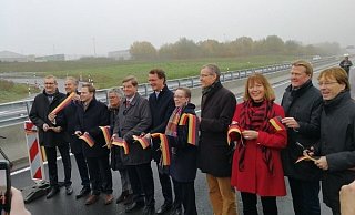 Der Abschnitt zwischen Borgholzhausen und Halle wurde am Montag eröffnet. - Melanie Wigger Der Abschnitt zwischen Borgholzhausen und Halle wurde am Montag eröffnet. - Melanie Wigger