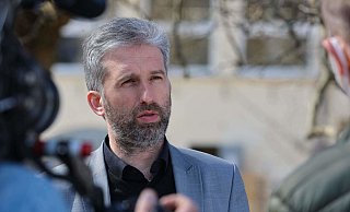 Boris Palmer bei einem Interview im März 2021. - AFP Boris Palmer bei einem Interview im März 2021. - AFP