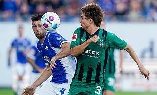 In einer ereignisreichen Partie trennten sich der SV Darmstadt und Borussia Mönchengladbach 3:3. - Uwe Anspach/dpa In einer ereignisreichen Partie trennten sich der SV Darmstadt und Borussia Mönchengladbach 3:3. - Uwe Anspach/dpa