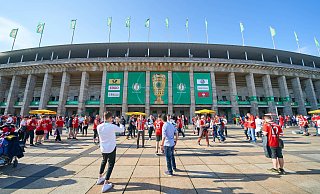Endstation Sehnsucht: Im Berliner Olympiastadion findet alljährlich das Endspiel um den DFB-Pokal statt. - imago/ActionPictures Endstation Sehnsucht: Im Berliner Olympiastadion findet alljährlich das Endspiel um den DFB-Pokal statt. - imago/ActionPictures