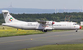 Die Fluggesellschaft DAT verbindet seit 2020 Saarbrücken mit Berlin und Hamburg. Ähnliche Flugzeuge könnten bald auch von Paderborn/Lippstadt nach München fliegen. - Moritz Klöckner Die Fluggesellschaft DAT verbindet seit 2020 Saarbrücken mit Berlin und Hamburg. Ähnliche Flugzeuge könnten bald auch von Paderborn/Lippstadt nach München fliegen. - Moritz Klöckner
