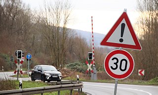 Tempo 30 am Taubenborn bei Höxter: Das gilt bereits seit Mitte Dezember. - David Schellenberg/Archiv Tempo 30 am Taubenborn bei Höxter: Das gilt bereits seit Mitte Dezember. - David Schellenberg/Archiv