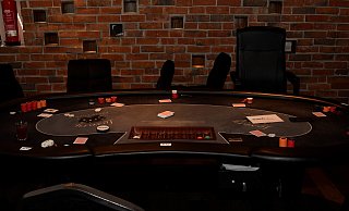 Die Polizei stellt bei ihrem erneuten Einsatz gegen das illegale Glücksspiel Geld, Pokerchips und einen Spieltisch wie den gezeigten sicher. - Polizei Paderborn Die Polizei stellt bei ihrem erneuten Einsatz gegen das illegale Glücksspiel Geld, Pokerchips und einen Spieltisch wie den gezeigten sicher. - Polizei Paderborn