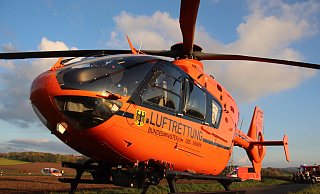 Ein Rettungshubschrauber brachte die 10-Jährige nach dem Unfall in Bad Driburg in die Uniklinik Göttingen. Symbolbild. - David Schellenberg Ein Rettungshubschrauber brachte die 10-Jährige nach dem Unfall in Bad Driburg in die Uniklinik Göttingen. Symbolbild. - David Schellenberg