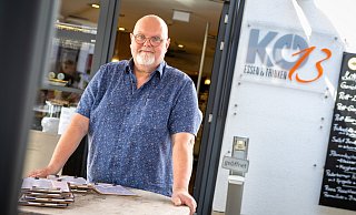 Gastronom Mario Voss betreibt das Restaurant KÖ13 in der Paderborner Innenstadt - Niklas Tüns Gastronom Mario Voss betreibt das Restaurant KÖ13 in der Paderborner Innenstadt - Niklas Tüns