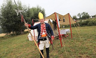 Nikolai Junk alias Sergeant Benjamin Rosenbaum, ein Grenadier. - Simone Flörke Nikolai Junk alias Sergeant Benjamin Rosenbaum, ein Grenadier. - Simone Flörke
