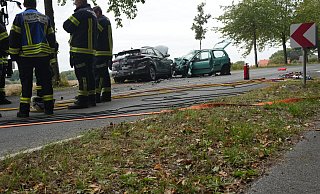 Die Diemker Straße wurde in beide Richtungen abgesperrt. - Juri Bürgin Die Diemker Straße wurde in beide Richtungen abgesperrt. - Juri Bürgin