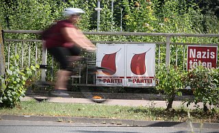 Einige der Löhner Ratskandidaten fühlen sich von der Satirepartei "Die PARTEI" hinters Licht geführt. - Felix Eisele Einige der Löhner Ratskandidaten fühlen sich von der Satirepartei "Die PARTEI" hinters Licht geführt. - Felix Eisele