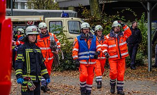 Unter anderem wurde am Samstag ein Massenanfall von Verletzten im Kreis Gütersloh geprobt. - Paul Brinkmann Unter anderem wurde am Samstag ein Massenanfall von Verletzten im Kreis Gütersloh geprobt. - Paul Brinkmann
