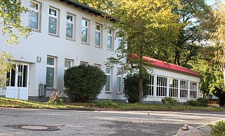 An der Eickhofschule, hier das Schwimmbad, wurden nach Raumluftmessungen zwei Räume vorsichtshalber geschlossen. - David Knapp An der Eickhofschule, hier das Schwimmbad, wurden nach Raumluftmessungen zwei Räume vorsichtshalber geschlossen. - David Knapp
