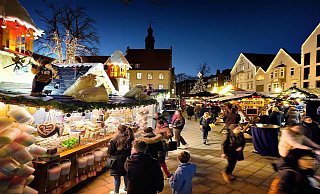 Veranstalter von Weihnachtsmärkten – wie hier in Gütersloh – beschäftigen sich mit steigenden Gema-Gebühren. - Andreas Frücht Veranstalter von Weihnachtsmärkten – wie hier in Gütersloh – beschäftigen sich mit steigenden Gema-Gebühren. - Andreas Frücht