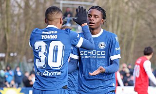 Arminias Offensivspieler Daniel Sumbu wechselt zum österreichischen Topklub Sturm Graz. - Oliver Krato Arminias Offensivspieler Daniel Sumbu wechselt zum österreichischen Topklub Sturm Graz. - Oliver Krato