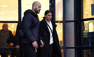 Fußballspielerin Sam Kerr (r) erhebt schwere Vorwürfe gegen einen Polizisten - Andrew Matthews/PA/AP/dpa Fußballspielerin Sam Kerr (r) erhebt schwere Vorwürfe gegen einen Polizisten - Andrew Matthews/PA/AP/dpa
