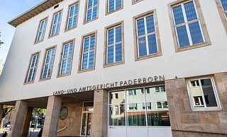 Im Landgericht Paderborn wurde der Fall aus Bad Lippspringe verhandelt. - Niklas Tüns Im Landgericht Paderborn wurde der Fall aus Bad Lippspringe verhandelt. - Niklas Tüns