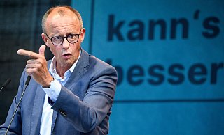 Friedrich Merz macht Zusagen zu Grenzzurückweisungen zur Bedingung für weitere Gespräche mit der Bundesregierung. - Bernd von Jutrczenka/dpa Friedrich Merz macht Zusagen zu Grenzzurückweisungen zur Bedingung für weitere Gespräche mit der Bundesregierung. - Bernd von Jutrczenka/dpa
