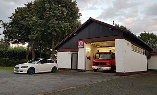 Das Feuerwehrhaus in Holzhausen soll erweitert werden. - David Schellenberg Das Feuerwehrhaus in Holzhausen soll erweitert werden. - David Schellenberg
